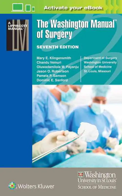 The Washington Manual of Surgery