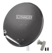 Schwaiger SPI9961SET2 Parabolkit Abonnenter: 2 80 cm