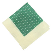 Atlas Design - Green Dots Näsduk - 100% Linne