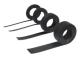 Hebotec 11-KE07015FRT Kardborreband för paketering Statisk del och fleecedel (L x B) 15000 mm x 7.5 mm Svart 15 m