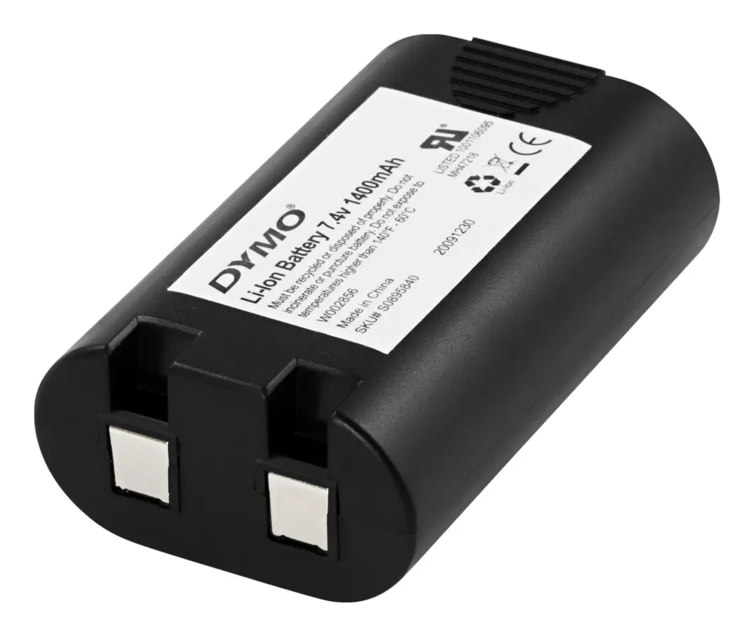  S0895840 - DYMO - Batteri för skrivare - 1 x litiumjon - för Rhino 5200, 5200 Hard Case Kit