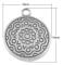 6 stycken Cabochon hållare antik silver 14mm