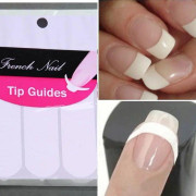 Nagelmall till fransk manikyr 3 lika
