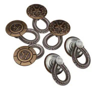 Perfect Fit Button, Knapp, Laga, Sömnad, Jeans, 6-Pack