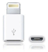 5-PACK MicroUSB adapter, ladda iPhone med universal-laddare!