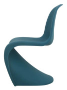 TH Furniture, Stol, Formpressad, Petrol