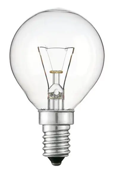 Philips Light Bulb TROPFEN 60 Watt E14 (Clear) 10 Pcs