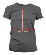 Kylo Ren First Order Girly Tee DarkGrey Medium