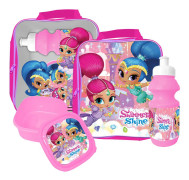  Shimmer and Shine Väska med Matlåda och Vattenflaska