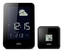 Braun Digital Global Radio Controlled Weather Station Clock