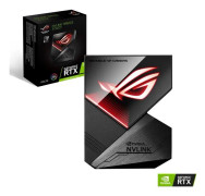 ASUS ROG GeForce RTX NVLink - 3-Slot NVLink-bridge for RTX 2080 & 2080 Ti, RGB-LED, Aura Sync, 60mm