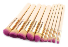 10-pack Sminkborstar (beige)
