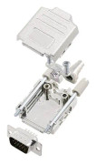 Amphenol L17DPPK25-M+L717HDB44P D-Sub stiftlist set 180 Antal poler: 44 Lödhona 1 st