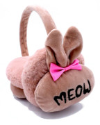 Meow Beige Öronmuffar
