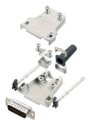 Amphenol L17DTZF37-LJS-RG+L717SDC37P D-Sub stiftlist set 180 Antal poler: 37 Lödhona 1 st