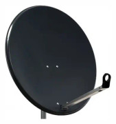  Maximum 80 cm dish w/ click system.