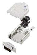 Amphenol L17DTZK37+L717SDC37P D-Sub stiftlist set 180 Antal poler: 37 Lödhona 1 st