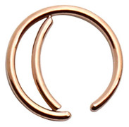Fake Piercing Öron Läpp Näsring Septum Läppring Roséguld