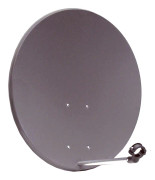Maximum 80 cm Sat Dish Solution Single LNB / Cables / WM