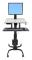  Ergotron  WorkFit-C Single LD Sit-Stand Workstation