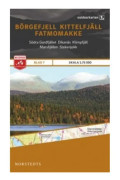 Norstedts Blad 7 Börgefjell-Kittelfjäll-Fatmomakke 1:75 000