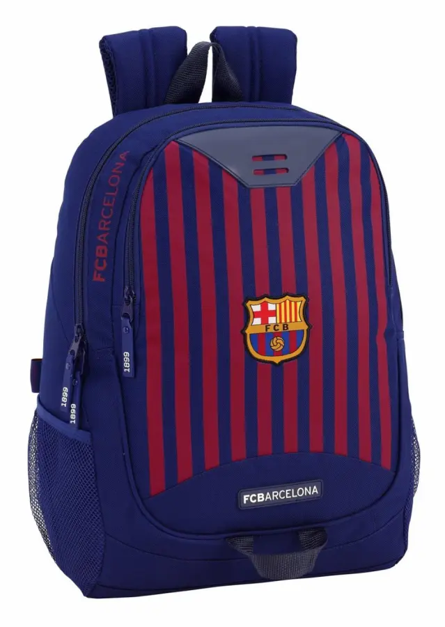 FC Barcelona Ryggsäck Skolväska Väska 44x32x16cm