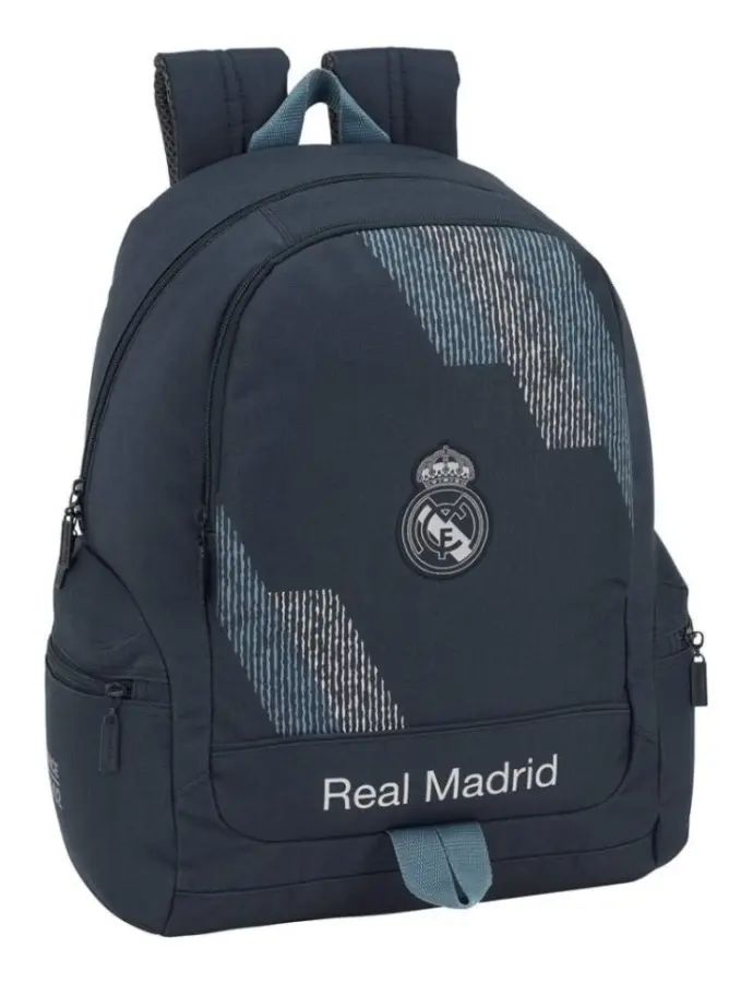 Real Madrid Ryggsäck Skolväska Väska 43x32x17cm