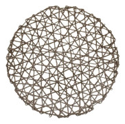 Tablett Taupe Rope