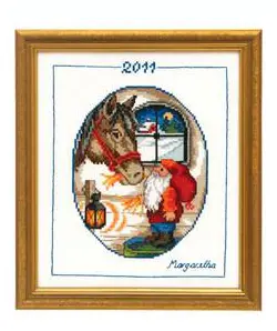 Broderikit Årstomte 2011