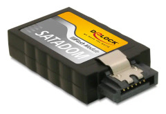 DeLOCK SATA Flash modul, 8GB, 6Gb/s, MLC, 1xSATA 7-pin ho, svart