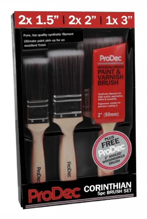 Prodec Corinthian Brush Set (5 st)