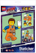 Lego Movie Emmet Staticker Wall Decal Sticker Väggdekor 46x35cm