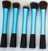Sminkborstar 5-pack (Blå)