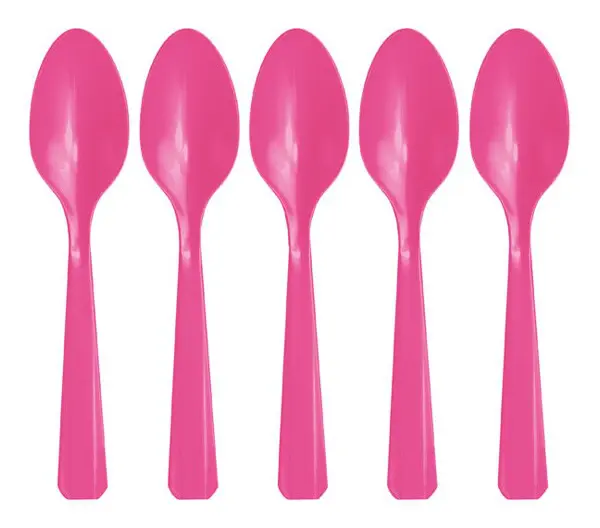 Plastskedar Rosa