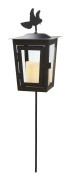 Gravljus/Minnesljus Svart LED - Duva