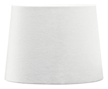 Sofia Lampskärm Sammet Ø35cm Vit