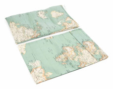 TERMOSAK 37x25 + Skydd, "map", värmekudde, nackvärmare och lavendel termisk dyna, Nackkudden, (värme / kall) värmepåse för mikrovågor