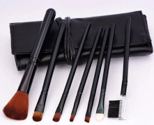 Sminkborstar make-up brushes professionella 7-pack i väska