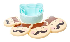 Rice, 4-Pack Sailor Face Matlådor Turkosa