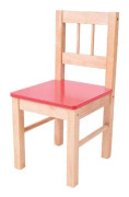Wooden Chair (Red)