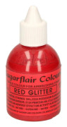 Sugarflair Airbrush Colouring -Glitter Red- 60 ml