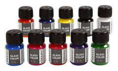 Glass Ceramic - Mixade färger - 10x35ml