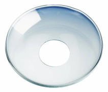 Nybro Glasbruk - Ljusmanschett Klar slät, 80 mm