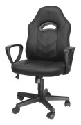DELTACO GAMING DC110 junior chair, 100mm gaslift, PU-leather, black