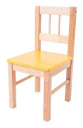  Wooden Chair (Yellow)