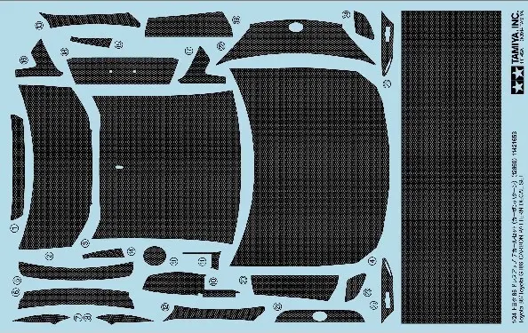 TAMIYA 12659 1/24 Toyota 86/GT86 Carb Decal