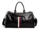 Män Läder Resväska Casual Bagage Bag Handväska Multifunktionell Axel Weekend Bag