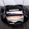 Män Läder Resväska Casual Bagage Bag Handväska Multifunktionell Axel Weekend Bag