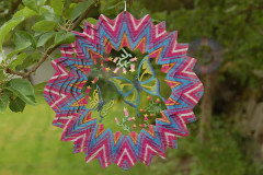 Spinner - Butterfly and flowers