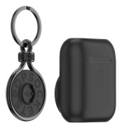 POPSOCKETS Airpods holder + PopChain Svart Fodral + Nyckelring